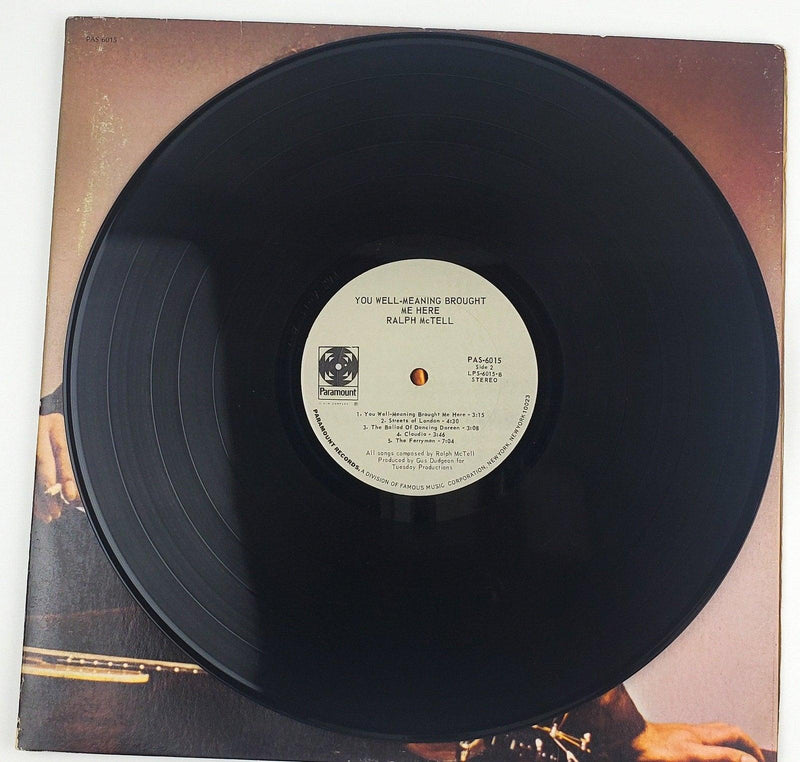 Ralph McTell Your Well-Meaning Brought Me Here Record 33 RPM LP Paramount 1971 6