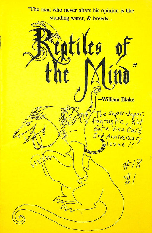 Reptiles of the Mid 1994 # 18 Super Fantastic Kat Got A Visa Card Issue 1