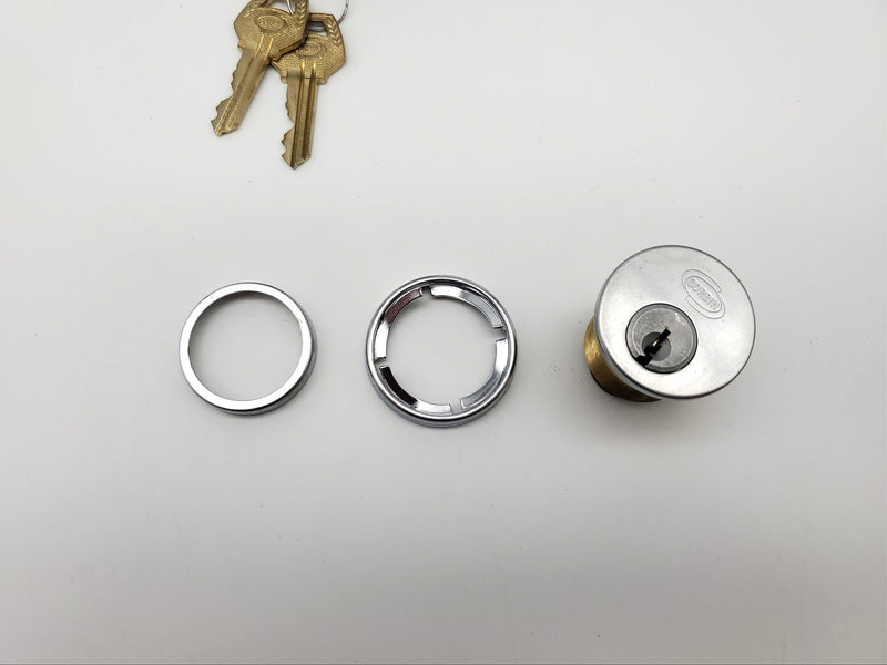 Corbin Mortise Cylinder 5253 Satin Chrome US26D 1-1/4" Length M63042 Keyed NOS