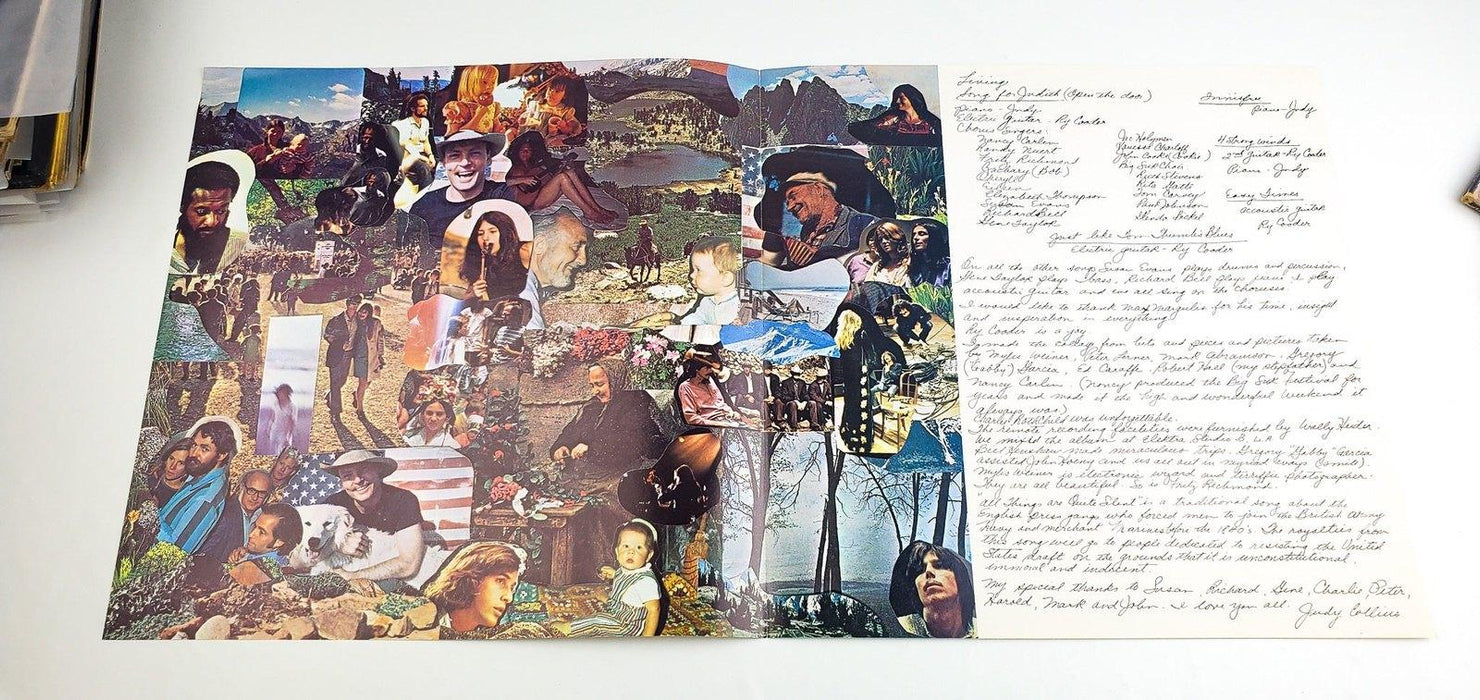 Judy Collins Living 33 RPM LP Record Elektra Records 1971 EKS-75014 9