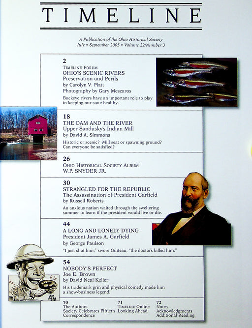 Timeline Magazine Ohio 2005 Vol 22 No. 3 Ohio's Scenic Rivers, Indian Mill 2