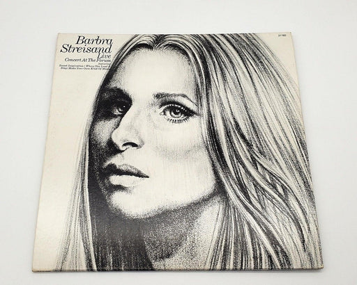 Barbra Streisand Live Concert At The Forum 33 RPM LP Record Columbia w/ Poster 1