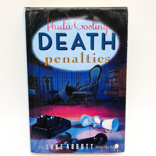 Death Penalties Hardcover Paula Gosling 1991 1st US Edition Luke Abbott Mystery 1