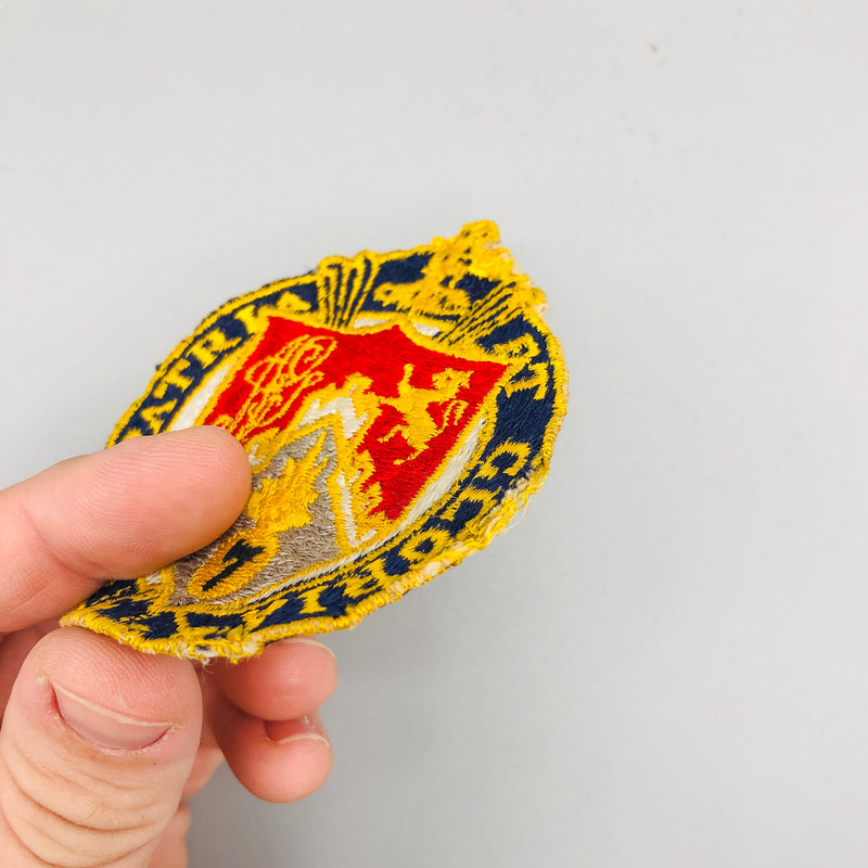 Vintage 107th Infantry Regiment Patch US Army Silk Stocking Elites No Glow