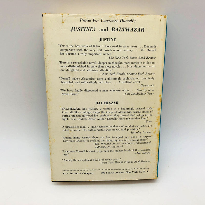 Lawrence Durrell Book Mountolive Hardcover 1959 BCE Zionism Egypt Diplomat 2