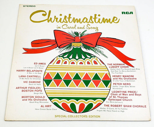 Christmastime In Carol And Song 33 RPM LP Record RCA 1968 PRS-271 1