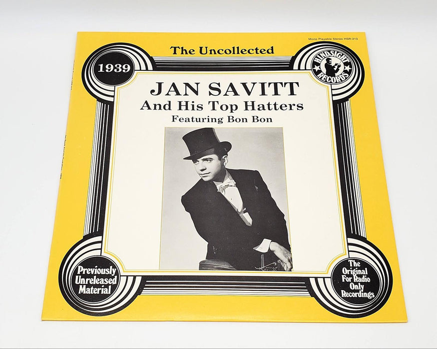 Jan Savitt And His Top Hatters The Uncollected 1939 LP Record Hindsight 1985 1