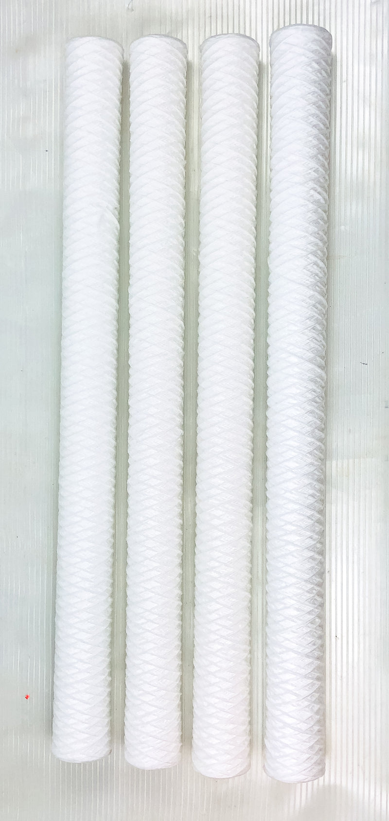 4pk String Wound Filter Cartridge 30"x2.5" 1 Micron Parker M39R30S Sediment