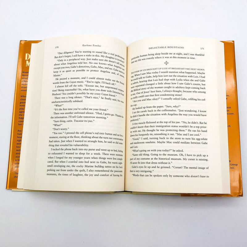 Delectable Mountains HC Earlene Fowler 2005 Religious Murder Mystery 1st Edit 2 9