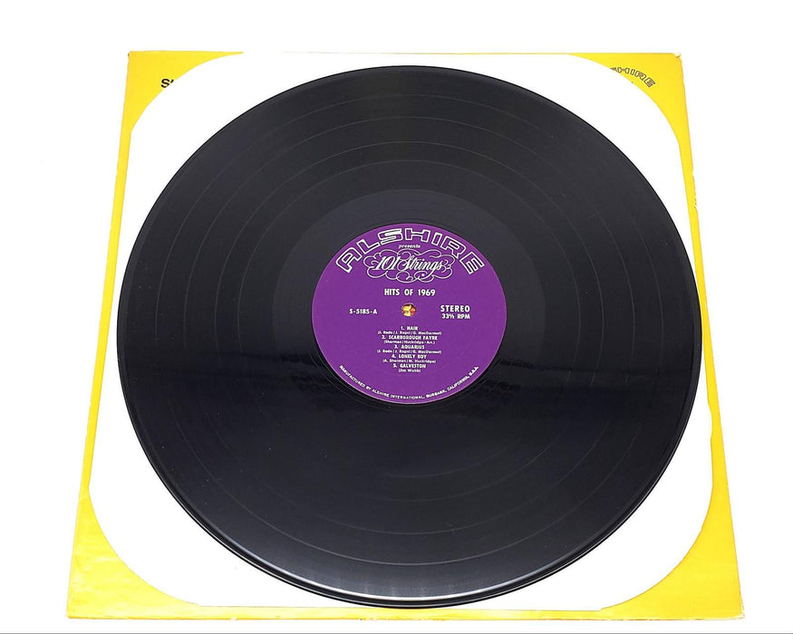 101 Strings Million Seller Hits Of 1969 LP Record Alshire 1969 S-5185 5