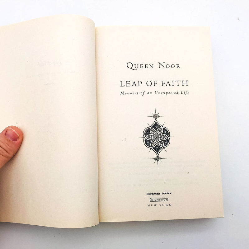 Leap Of Faith Paperback Queen Noor 2003 Personal Narrative Islam West Religion 6