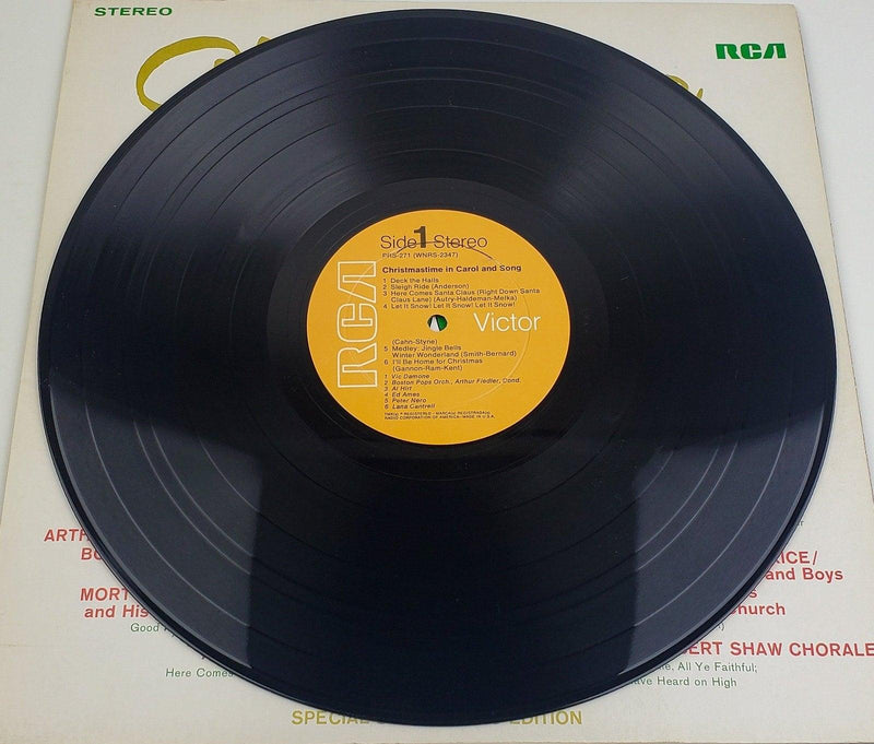 Christmastime In Carol And Song 33 RPM LP Record RCA 1968 PRS-271 5