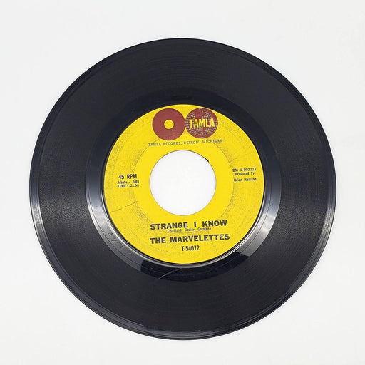 The Marvelettes Strange I Know 45 RPM Single Record Tamla 1962 T 54072 1