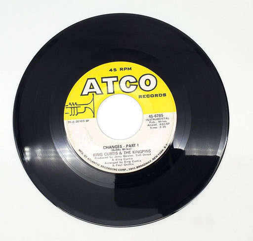 King Curtis & The Kingpins Changes 45 Single Record ATCO Records 1971 45-6785 1