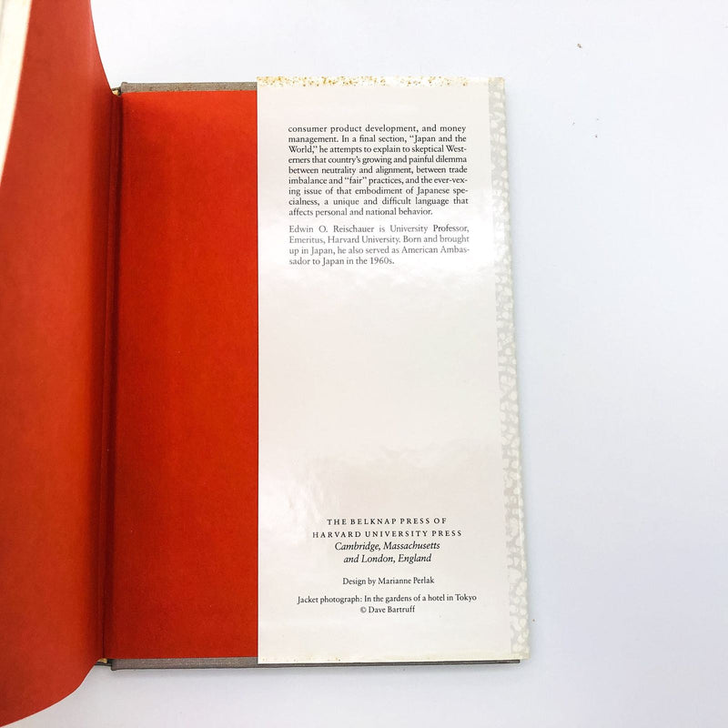 The Japanese Today HC Edwin O. Reischauer 1988 Change And Continuity 1st Edition 10