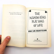 The Mambo Kings Play Songs Of Love Hardcover Oscar Hijuelos 1992 Cuban Musicians 6