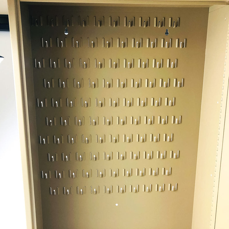 HPC Security Cabinet KEKAB-T100 Barrel Locking Two Tags 100 Key New Old Stock 12