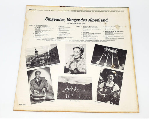 Singendes, Klingendes Alpen-Land LP Record Telefunken SLE 14 268-P 2