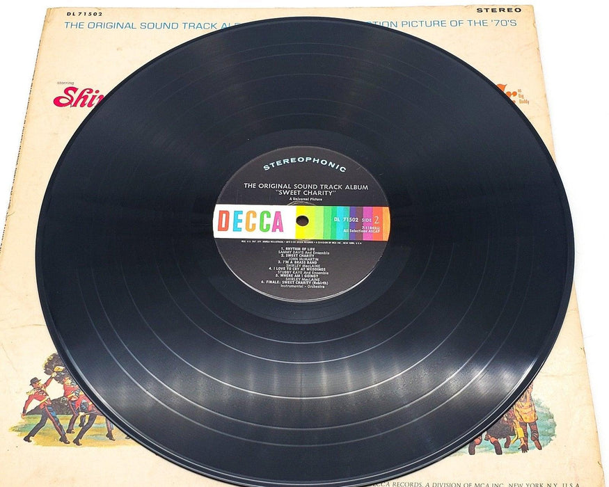 Shirley MacLaine & Sammy Davis Jr. Sweet Charity 33 RPM LP Record Decca 1969 A 6