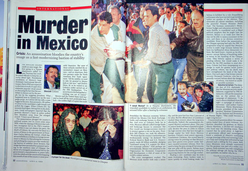 Newsweek Magazine April 4 1994 Death Of Jesus Christ Crucified Crucifixion