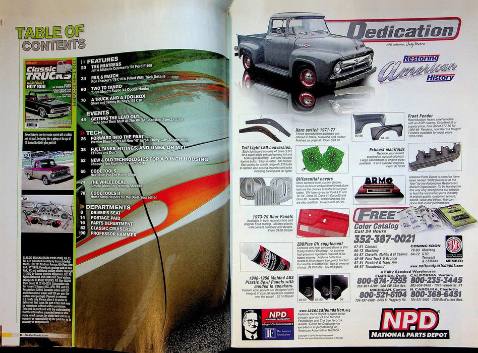 Classic Trucks Magazine June 2012 Vol 21 # 6 Homebuilt Hot Rod