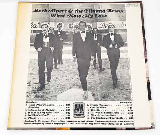 Herb Alpert & The Tijuana Brass What Now My Love Record 33 RPM LP 1966 Copy 4 2