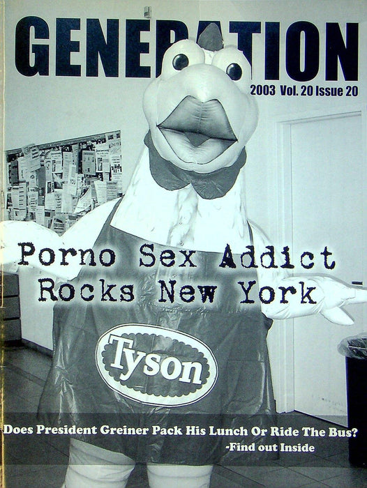 Generation Magazine 2003 Vol 20 # 20 DMCA, MTV Gets Sued, Redeveloping Buffalo 1