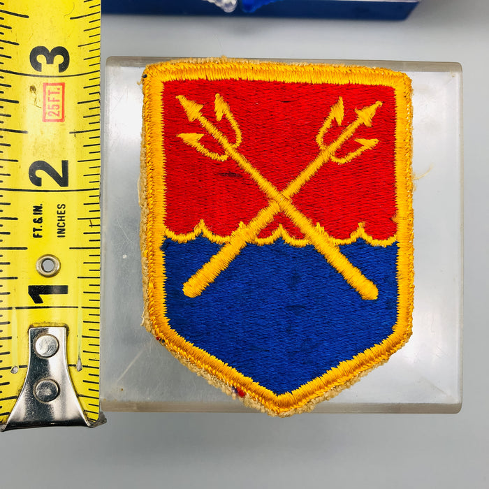 WW2 US Army Patch Eastern Defense Command Vintage Full Color No Glow E ...