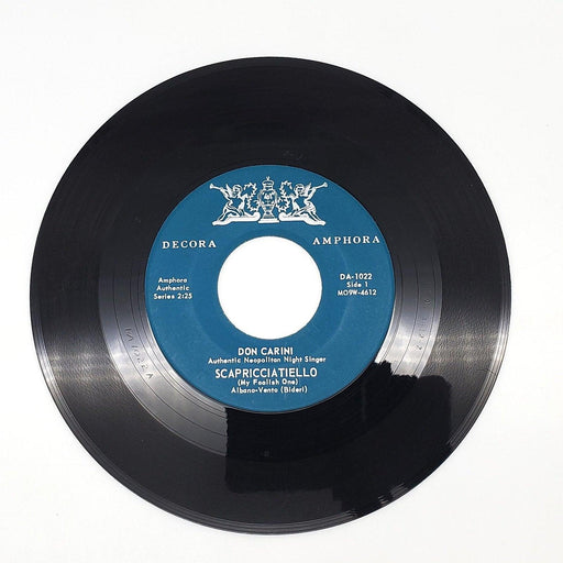 Don Carini Scapricciatiello 45 RPM Single Record Decora-Amphora 1962 DA-1022 1