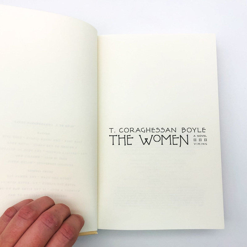 The Women Hardcover T C Boyle 2009 Relationships Women Frank Lloyd Wright 1st Ed 7