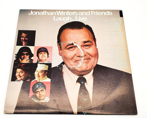 Jonathan Winters And Friends Laugh Live 33 RPM Double LP Record Columbia 1973 2