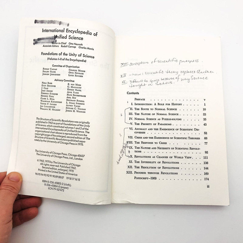 The Structure Of Scientific Revolutions Paperback Thomas S Kuhn 1970 2nd Ed Cpy1 7