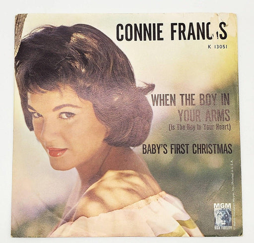 Connie Francis When The Boy In Your Arms 45 RPM Single Record MGM 1961 K13051 1
