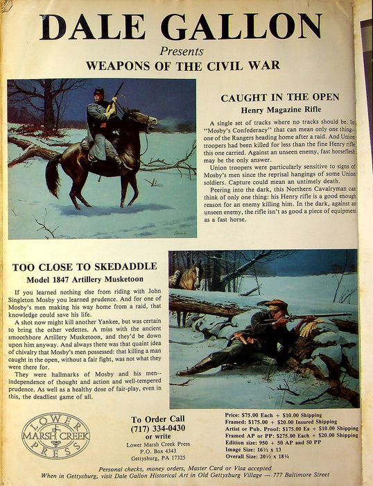 Civil War Times Magazine Sept/Oct 1990 Vol XXIX 4 PBS Civil War Series 3