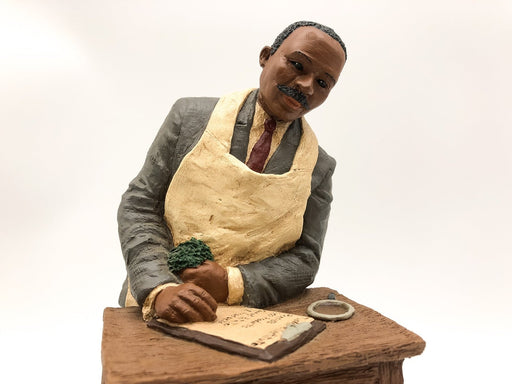 George Washington Carver Figurine All Gods Children African American Man COA 2