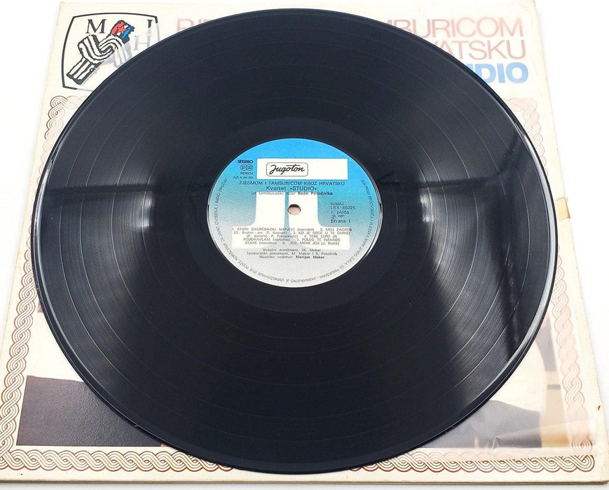 Kvartet Studio Pjesmom I Tamburicom Kroz Hrvatsku 33 RPM Double LP Record 1981 8