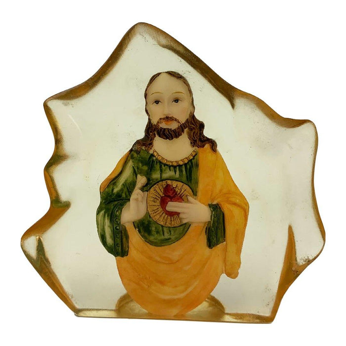 Vintage K's Collection Jesus in Epoxy Resin Figure 1