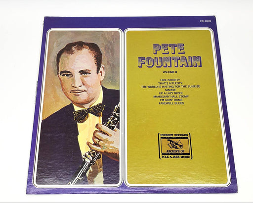 Pete Fountain Volume II LP Record Everest Records 1974 FS 303 Jazz 1