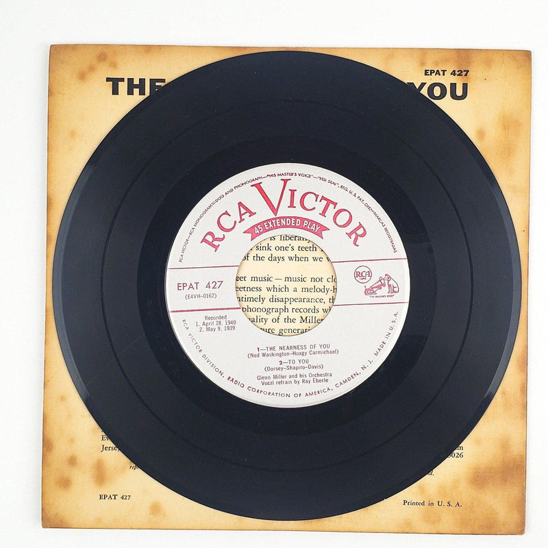 Glenn Miller The Nearness Of You Record 45 RPM EP EPAT 427 RCA Victor 1954 3