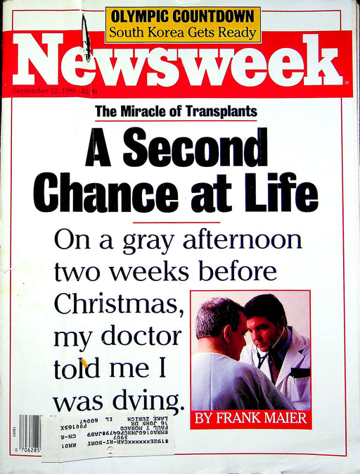 Newsweek Magazine September 12 1988 George Bush Michael Dukakis Mudslinging 1