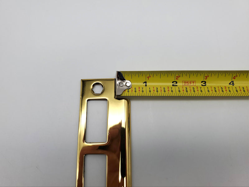 Schlage Mortise Strike 10-072 Bright Brass 605 for L9000 Mortise Locks NOS