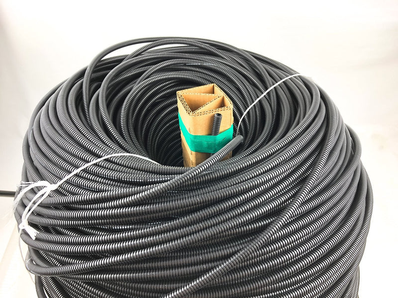 1/4" Slit Split Convoluted Tubing 2500 Feet Delfingen CV HHPP BKDG Baby FT AN 1