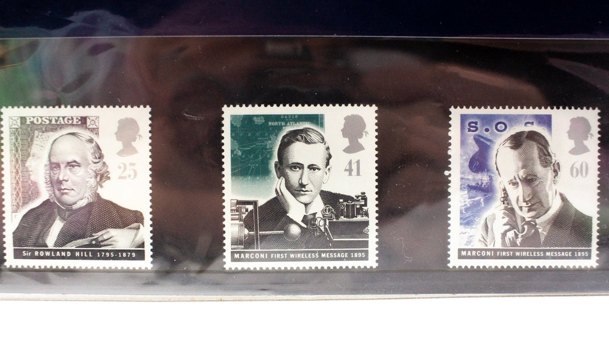 Royal Mail Postage Stamps Mint Communications Sir Rowland Marconi 1995 No 260 5