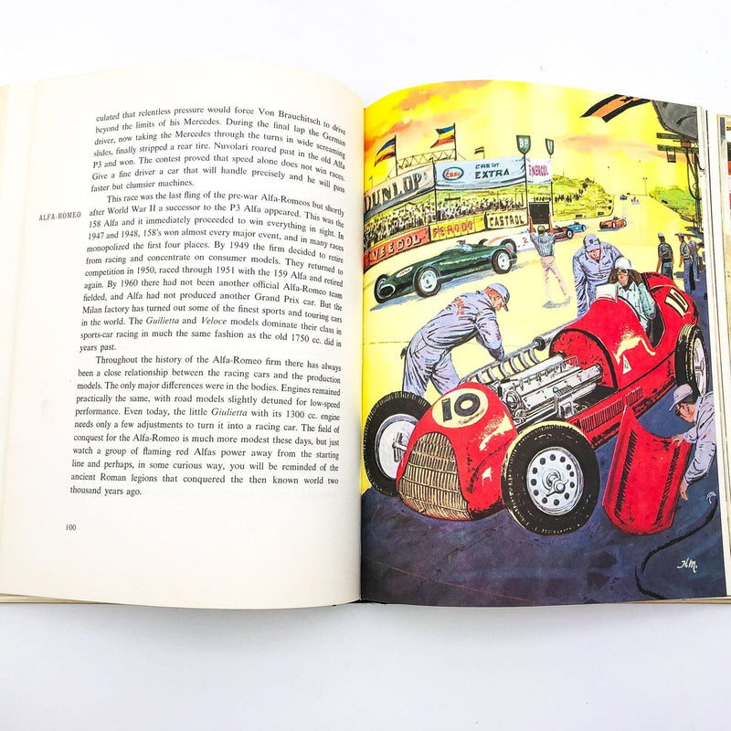 Great Cars Of All Time HC Irving Robbin 1960 1st Edition Illustrated Herb Mott 9