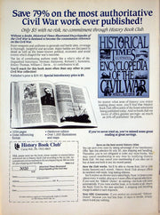 Civil War Times Magazine December 1989 Vol XXVIII 6 Hollywood Revives Civil War 3