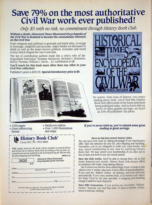 Civil War Times Magazine December 1989 Vol XXVIII 6 Hollywood Revives Civil War 3