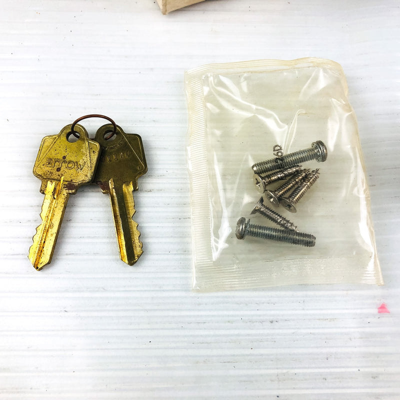 Arrow 351 Panic Proof Door Knob Lockset Keyed DCF 26D Satin Chrome Cylinder 8