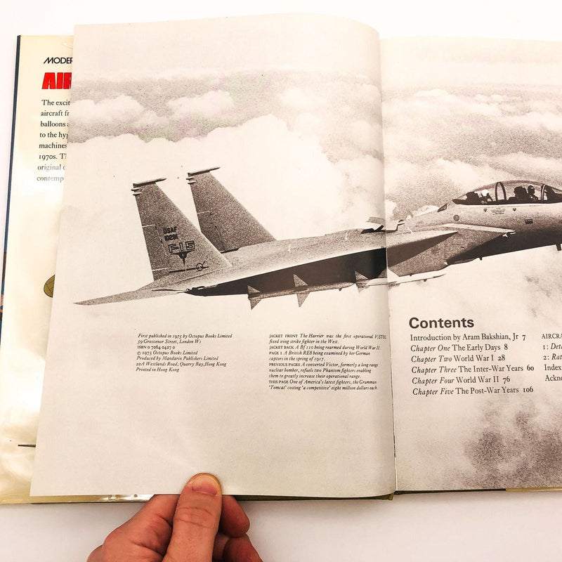 Modern Military Series Aircraft Hardcover Christopher Chant 1975 1st Edition 5