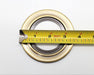 Kwikset Ornamental Escutcheon Antique Brass #293 3-3/4" Diameter NOS NO PACKAGE 3
