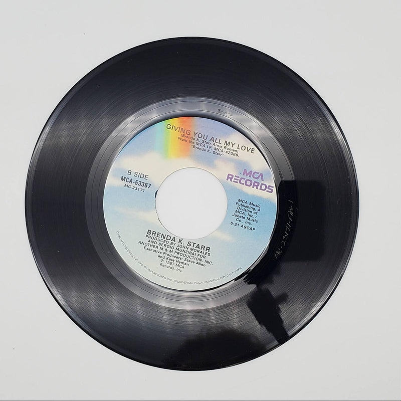 Brenda K. Starr What You See Is What You Get Single Record 1988 MCA-53367 4